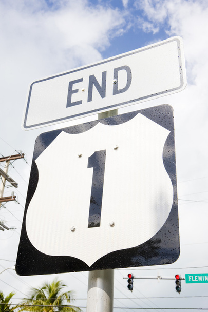 End of the road number 1, Key West, Florida, USA - Photo, Image