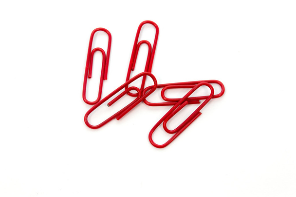 paper clip on white background - Photo, Image