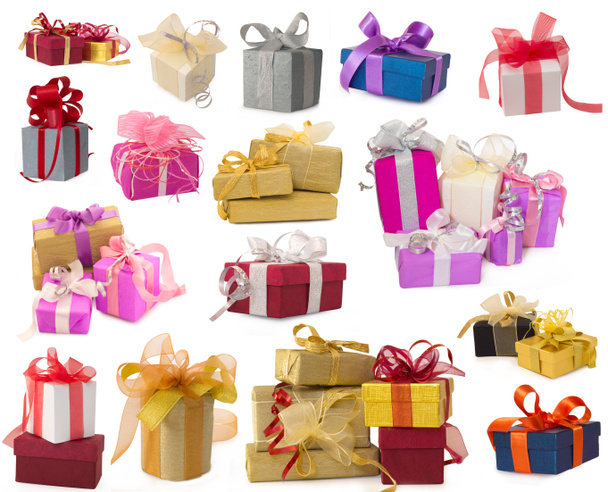 Big collection of beautiful gifts - Photo, Image