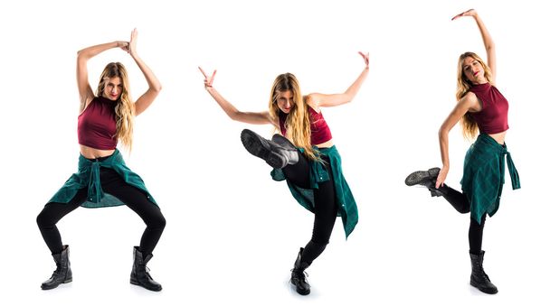 Giovane donna urbana che balla
 - Foto, immagini