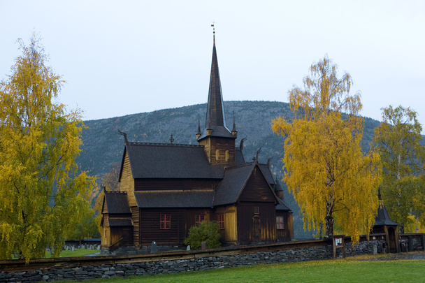Lom Stavkirke, Норвегія
 - Фото, зображення