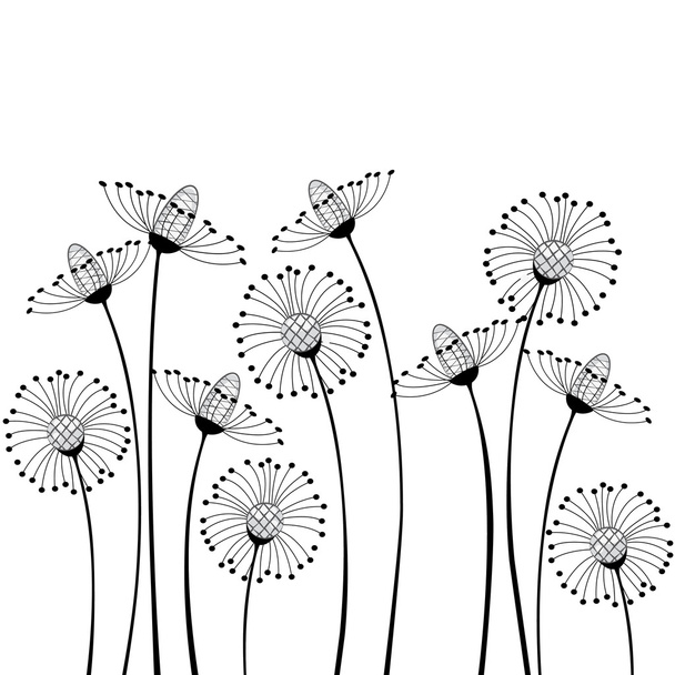 Meadow flowers - Vector, Image