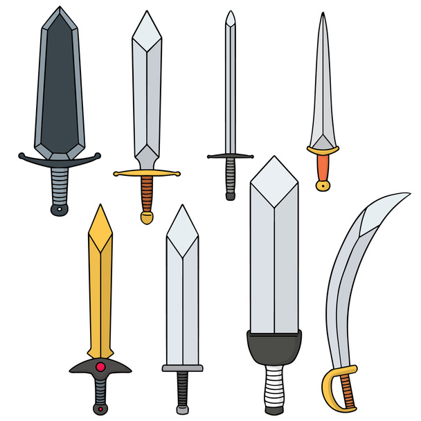 векторный набор мечей
 - Вектор,изображение