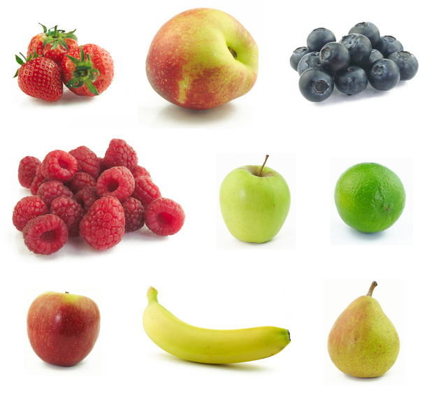 Fruits collage - Foto, afbeelding