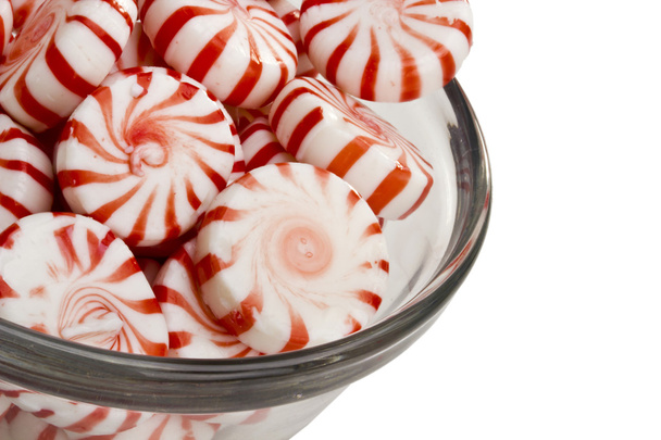 Red Striped Peppermints - Foto, Imagen