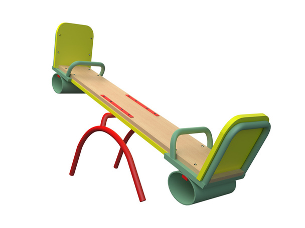 3D rendering of Swing - Foto, Bild