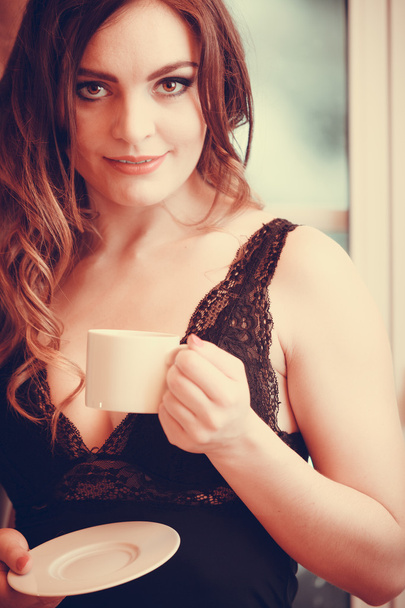 woman drinking coffee - Foto, immagini