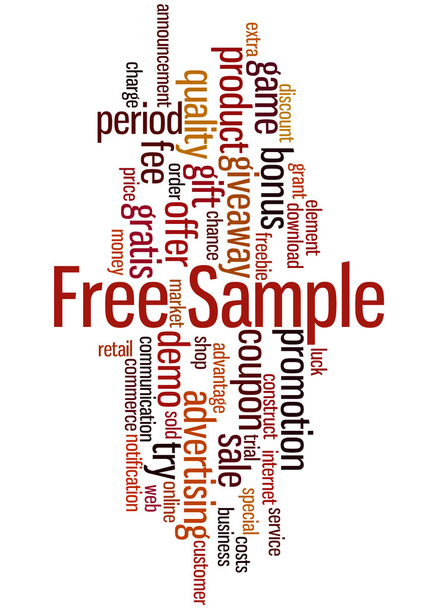 Free Sample, word cloud concept 9 - Photo, Image