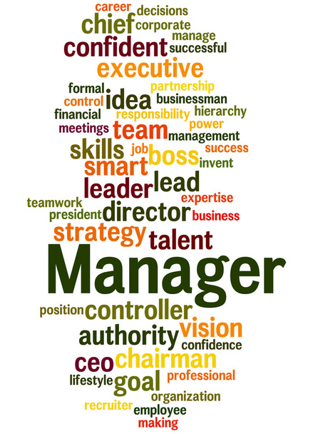 Manager, concepto de nube de palabras 6
 - Foto, imagen