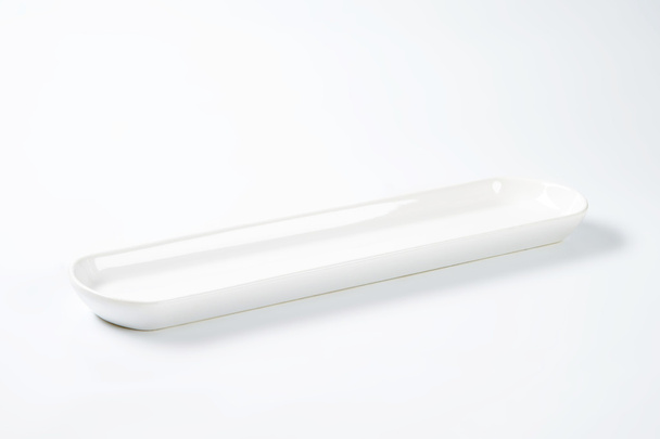 long white platter - Foto, Imagem