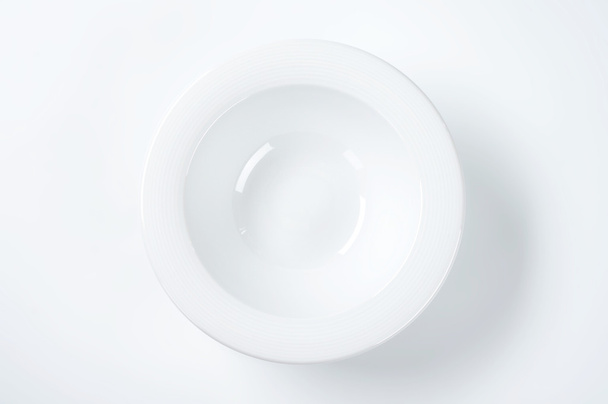 white soup plate - Foto, Imagen