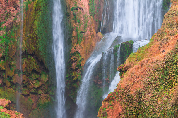 Nádherný vodopád Ouzoud Azilal, Maroko. Grand Atlas - Fotografie, Obrázek
