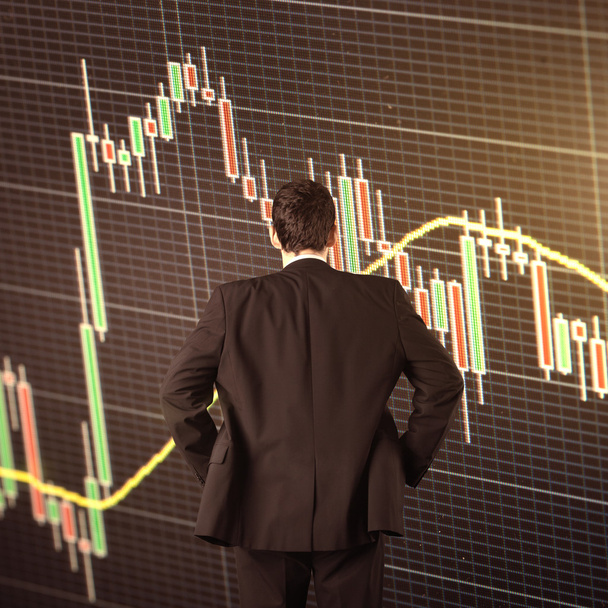 Forex trading technical analysis concept - Photo, Image