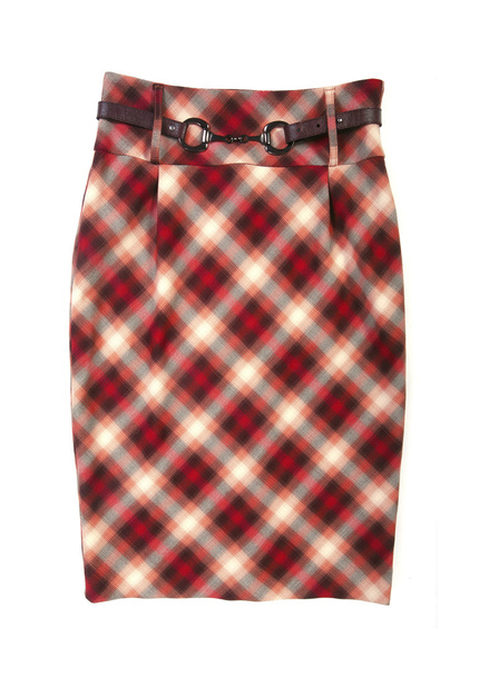 Checkered spódnica - Zdjęcie, obraz