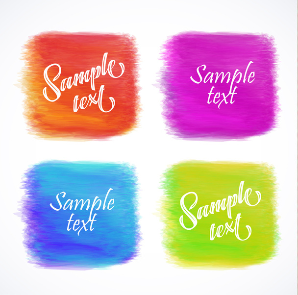 Vector colorful banners - Vector, Image