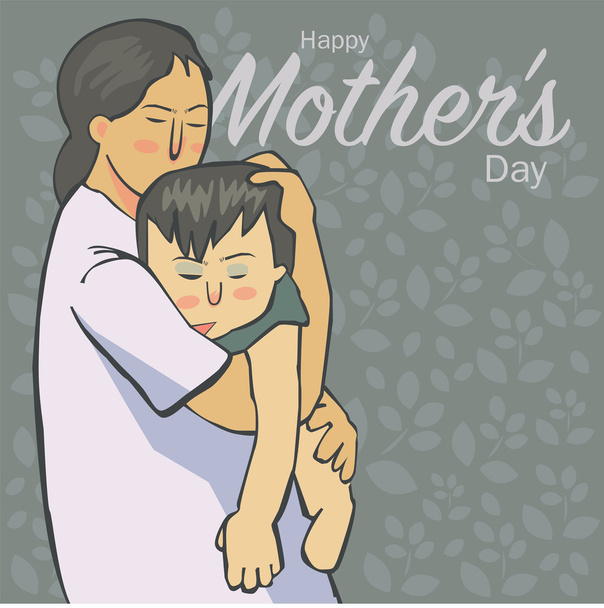 Šťastný Den matek - Vektor, obrázek