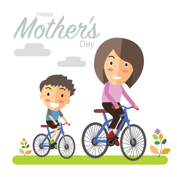 happy mother's day - Vector, Imagen