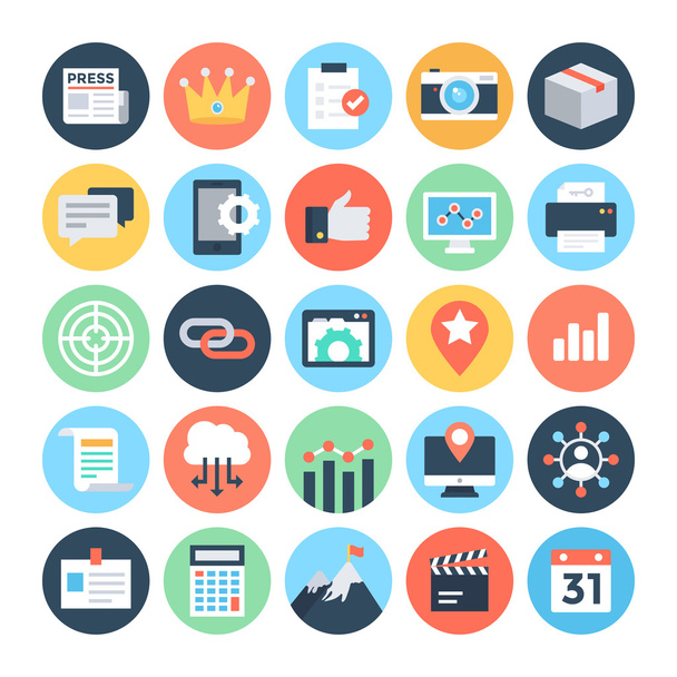 SEO and Marketing Vector Icons 5 - Vector, Image