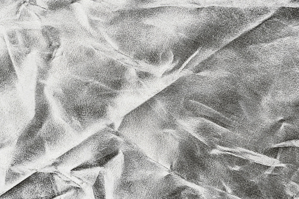 Silver gray  background or texture and shadow. Gray fabric creas - Фото, зображення
