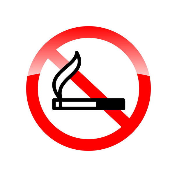 Rauchverbot - Vektor, Bild