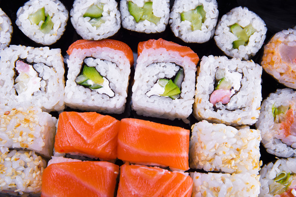 große Menge Sushi  - Foto, Bild