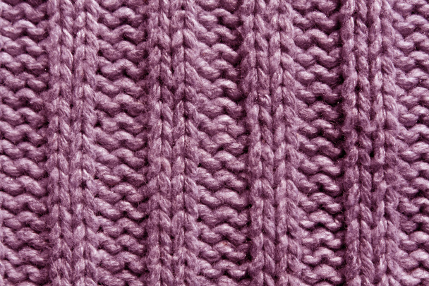 テクスチャのクローズ アップを編み物抽象ピンク.  - 写真・画像