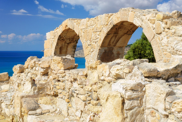 alte griechische Bögen Ruine, Limassol, Zypern - Foto, Bild