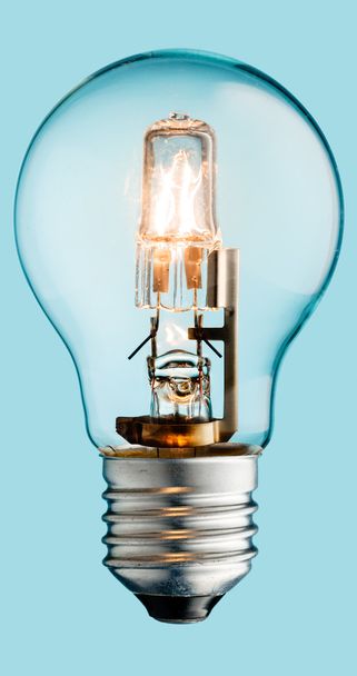 Сяюча галогенна лампочка
 - Фото, зображення