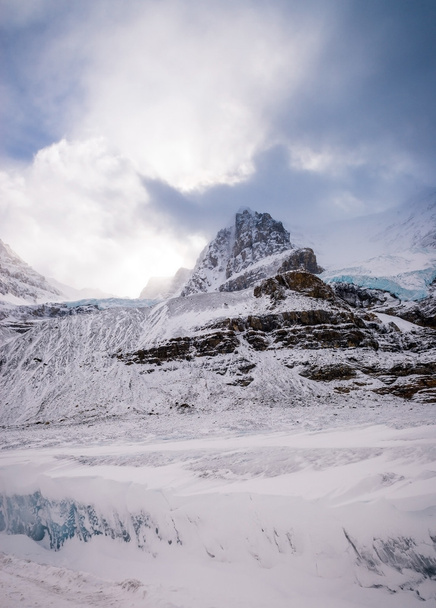 Glaciar Athabasca canadiense
 - Foto, Imagen