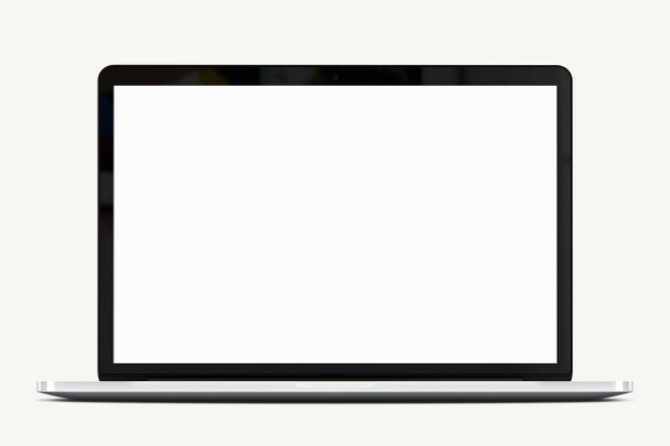 Makiety laptopa w white_02 - Zdjęcie, obraz