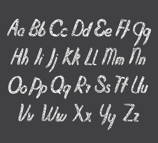 Векторный алфавит с текстурой
 - Вектор,изображение