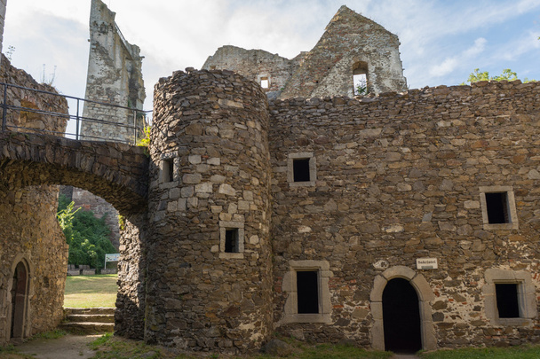 ruiny zamku lennego - Austria - Zdjęcie, obraz