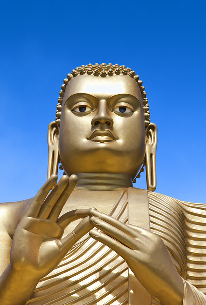Óriás arany Buddha - Fotó, kép