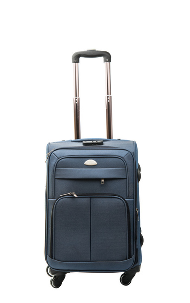 suitcase on wheels isolated  - Photo, Image