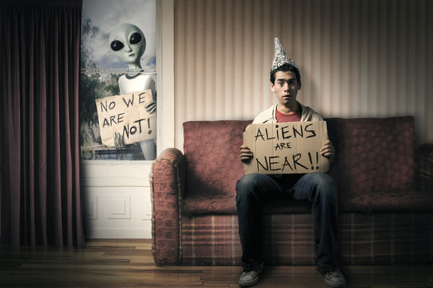 Außerirdische sind nah - Foto, Bild