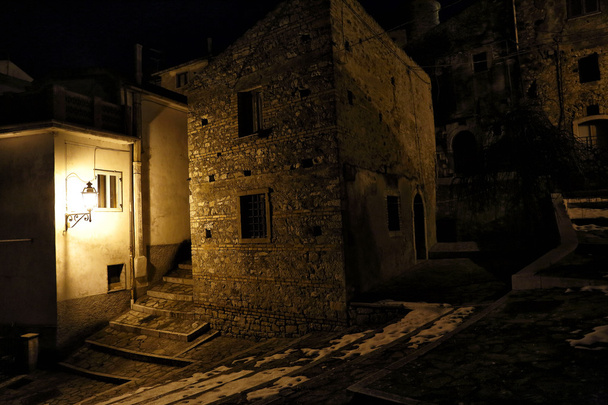 Güney İtalya antik köy - Fotoğraf, Görsel