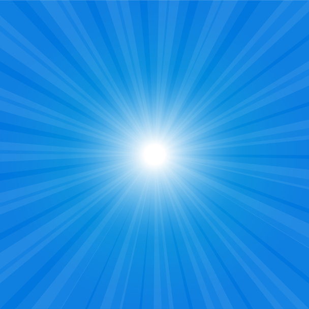 illustration de retour sunburst
 - Vecteur, image