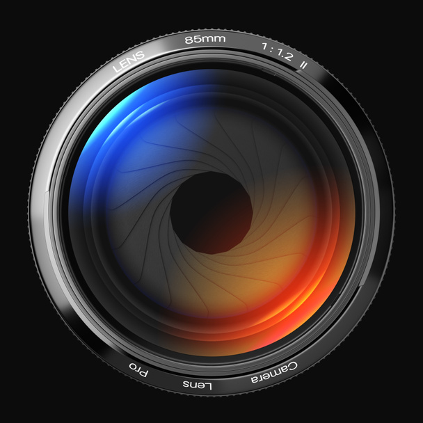 85mm lens in front. - Photo, Image