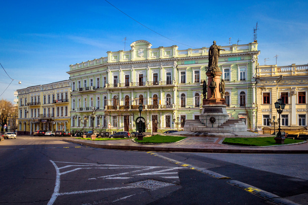 Utcákat és házakat Odesszában - Fotó, kép