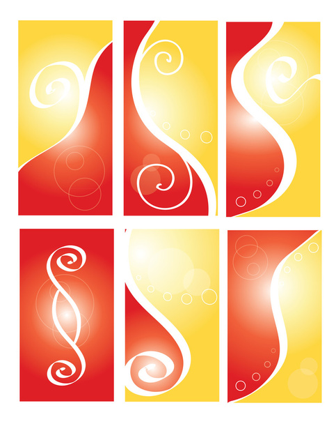Abstract card template - Vector, afbeelding
