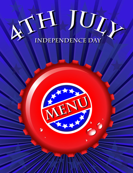 Fourth July - Vector, Image