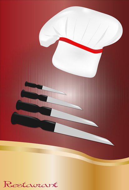logo van restaurant - Vector, afbeelding