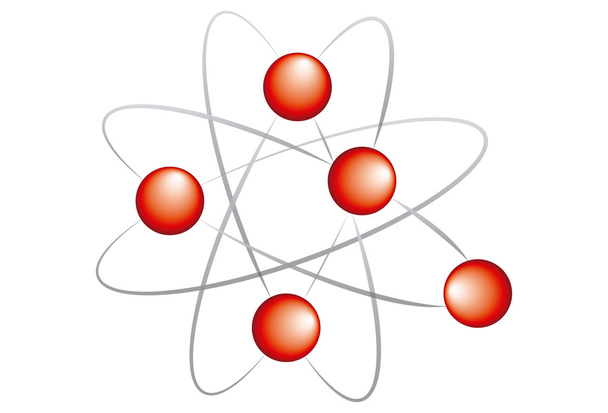 Molekula elszigetelt - Vektor, kép