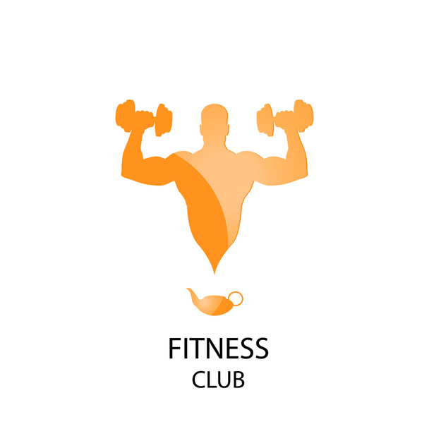 Fitness-Club-Ikone - Vektor, Bild