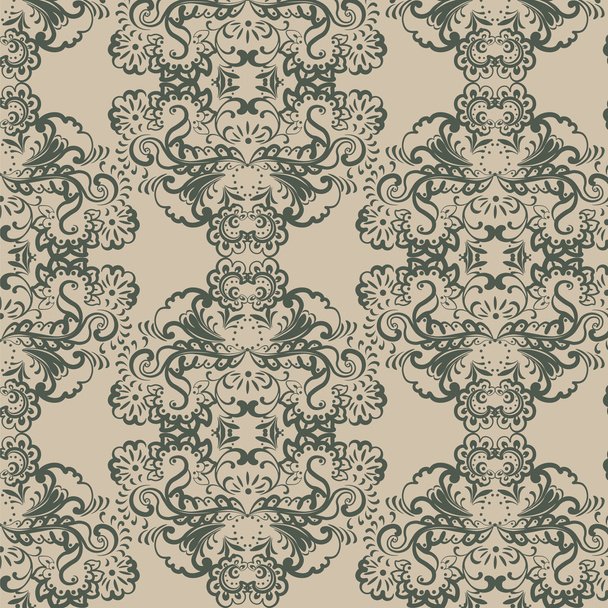 Vintage vector ornament pattern in oriental style - Vektor, obrázek
