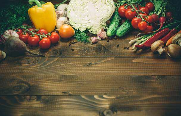Beautiful background healthy organic eating - Photo, Image