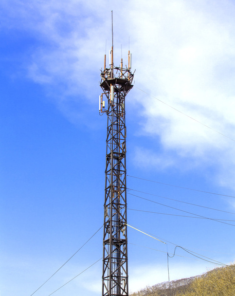 antenne satelliet communicatie - Foto, afbeelding