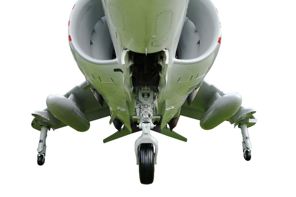 Archivbild Kampfjet auf weißem Hintergrund - Foto, Bild