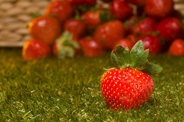 Fresh sweet strawberry - Фото, изображение