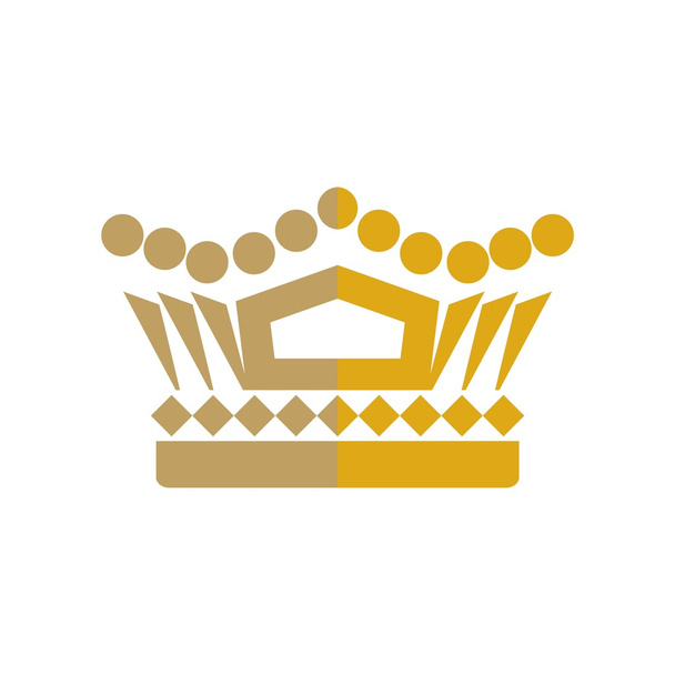 návrh loga koruny drahokamy kreativní design - Vektor, obrázek
